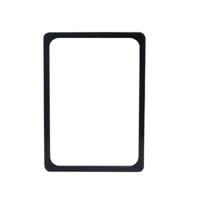 Prijskaartraam A4 zwart profiel-1