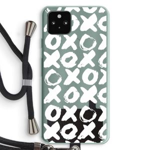XOXO: Pixel 5a 5G Transparant Hoesje met koord
