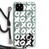 XOXO: Pixel 5a 5G Transparant Hoesje met koord