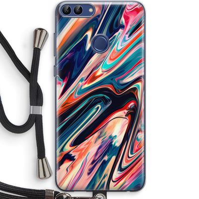 Quantum Being: Huawei P Smart (2018) Transparant Hoesje met koord