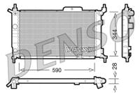 Radiateur DENSO, u.a. für Opel, Vauxhall - thumbnail