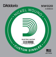 D'Addario NW020 Nickel Wound .020 Losse snaar Elektrisch/Western - Aanbieding
