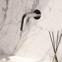 Inbouw Fonteinkraan Brauer Chrome Carving Edition Inkortbaar Chroom Brauer