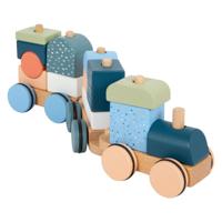Small Foot houten stapelblokkentrein arctic, 16dlg. Small Foot houten stapelblokkentrein arctic, 16dlg.