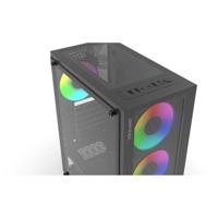 INCA INCA Geh EMG-15XN Midi-tower PC-behuizing Zwart