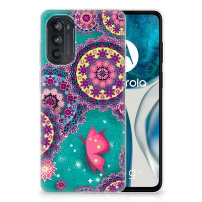 Motorola Moto G52/G82 | Hoesje maken | Cirkels en Vlinders