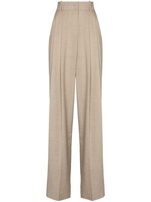 The Frankie Shop pantalon de tailleur Gelso à taille haute - Tons neutres