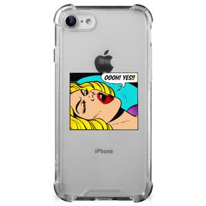 iPhone SE 2022/2020 | iPhone 8/7 Anti Shock Bumper Case Popart Oh Yes