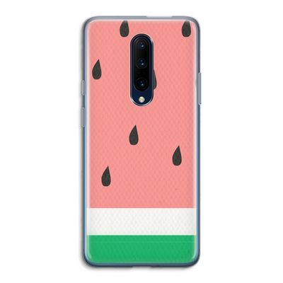 Watermeloen: OnePlus 7 Pro Transparant Hoesje