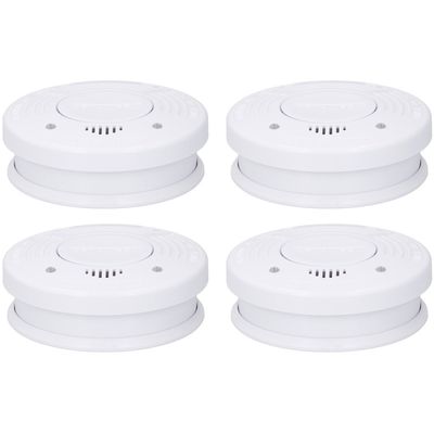 4x Optische rookmelders wit