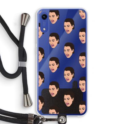 Ugly Cry Call: Honor Play 8A Transparant Hoesje met koord