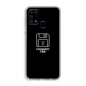 Hello: Samsung Galaxy M31 Transparant Hoesje