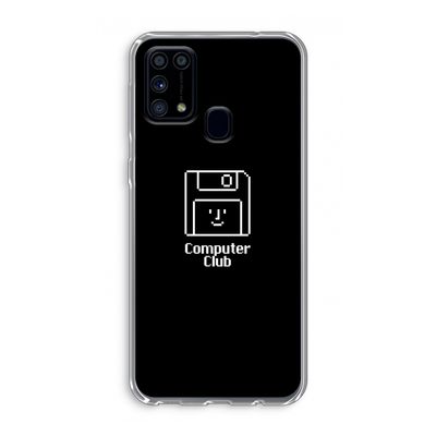 Hello: Samsung Galaxy M31 Transparant Hoesje