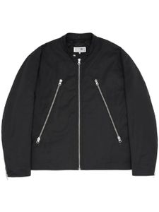 MM6 Maison Margiela veste bomber à capuche - Noir