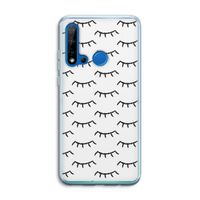 Wimpers: Huawei P20 Lite (2019) Transparant Hoesje