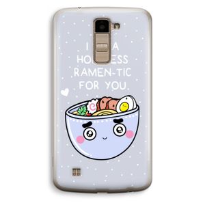 I'm A Hopeless Ramen-Tic For You: LG K10 (2016) Transparant Hoesje