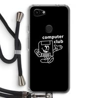 Floppyhead: Pixel 3a Transparant Hoesje met koord Floppyhead: Pixel 3a Transparant Hoesje met koord