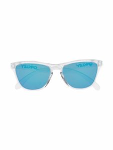 Oakley lunettes de soleil Frogskins à monture papillon - Blanc