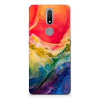 Hoesje maken Nokia 2.4 Watercolor Dark - thumbnail