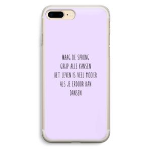 Sprong: iPhone 7 Plus Transparant Hoesje