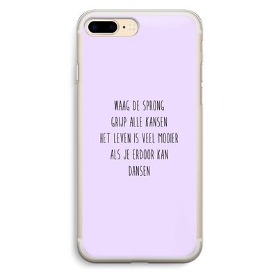 Sprong: iPhone 7 Plus Transparant Hoesje