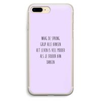 Sprong: iPhone 7 Plus Transparant Hoesje Sprong: iPhone 7 Plus Transparant Hoesje