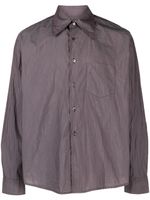 OUR LEGACY chemise Coco 70's à manches longues - Violet OUR LEGACY chemise Coco 70's à manches longues - Violet