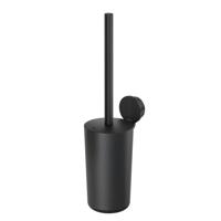 Toiletborstel Geesa Opal | Met houder | Zwart