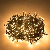Fedec Kerstverlichting 1.000 led lichtjes op katrol - 25 meter - binnen of buiten - thumbnail