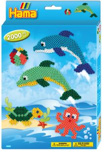 Hama Dolphins Strijkkralen 2000 stuks