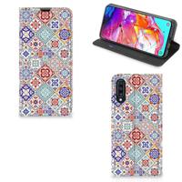 Samsung Galaxy A70 | Standcase | Tiles Color