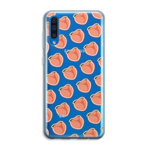 Just peachy: Samsung Galaxy A50 Transparant Hoesje