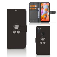Samsung Galaxy M11 | A11 Leuk Hoesje Gorilla | Portemonnee hoesje