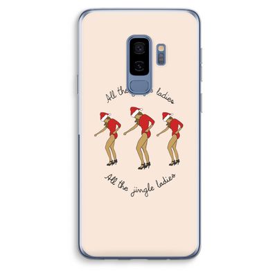 Jingle Ladies: Samsung Galaxy S9 Plus Transparant Hoesje