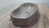 Riviersteen waskom RXXL2503812, 82x43x15 cm