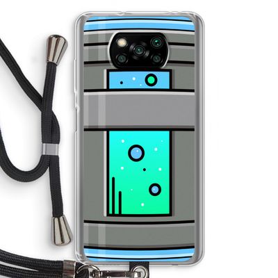 Chug Bottle: Xiaomi Poco X3 NFC Transparant Hoesje met koord