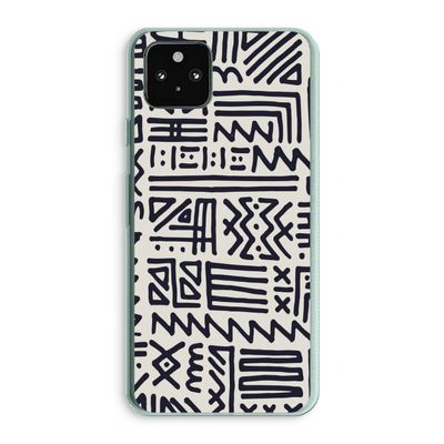 Marrakech print: Google Pixel 5a 5G Transparant Hoesje