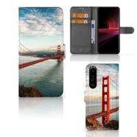 Sony Xperia 1 III | Flip Cover | Golden Gate Bridge