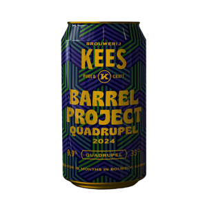 Kees Barrel Project 2024 Quadrupel 33CL