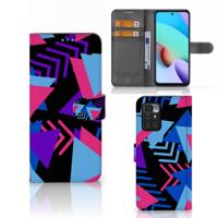 Xiaomi Redmi 10 | Book Case | Funky Triangle
