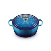 Le Creuset - Signature - Braadpan rond 26cm 5,30l Azure