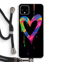 Melts My Heart: Pixel 4 XL Transparant Hoesje met koord