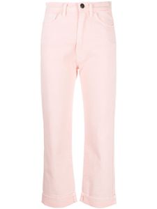 3x1 pantalon court à taille haute - Rose