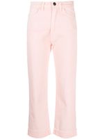 3x1 pantalon court à taille haute - Rose