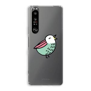 Birdy: Sony Xperia 1 III Transparant Hoesje