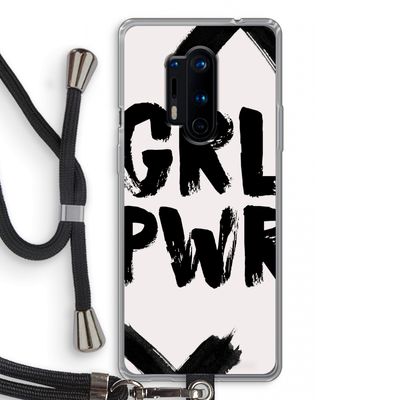 Girl Power #2: OnePlus 8 Pro Transparant Hoesje met koord