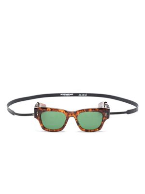 Alanui x Jacques Marie Mage lunettes de soleil Topanga - Marron