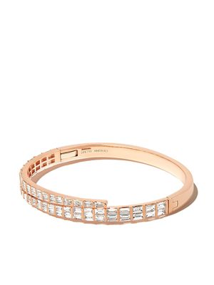 Anita Ko bracelet en or rose 18ct pavé de diamants