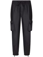 Dolce & Gabbana drawstring-waist track trousers - Bleu