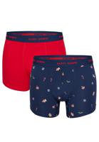 Happy Shorts Happy Shorts Kerst Boxershorts 2-Pack Heren Gingerbread